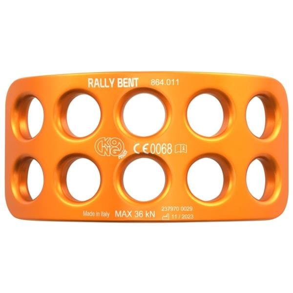 Rally Bent Rigging Plate, 10 Holes, Org